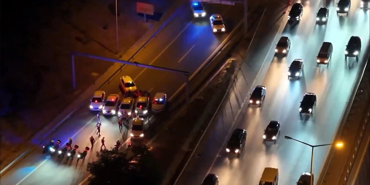 Trafik Magandaları Kıskıvrak Yakalandı!