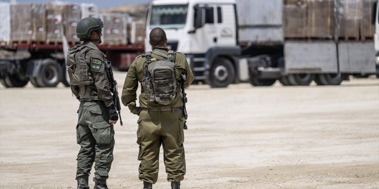 İsrail, Ürdün Üzerinden Gazze'ye Giden Yardımları Durdurma Kararı Aldı