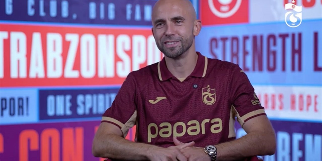 Bordo-Mavili Eski Oyuncu Adrian Mierzejewski, Trabzonspor-Gaziantep Fk Maçı İçin Şehre Geldi