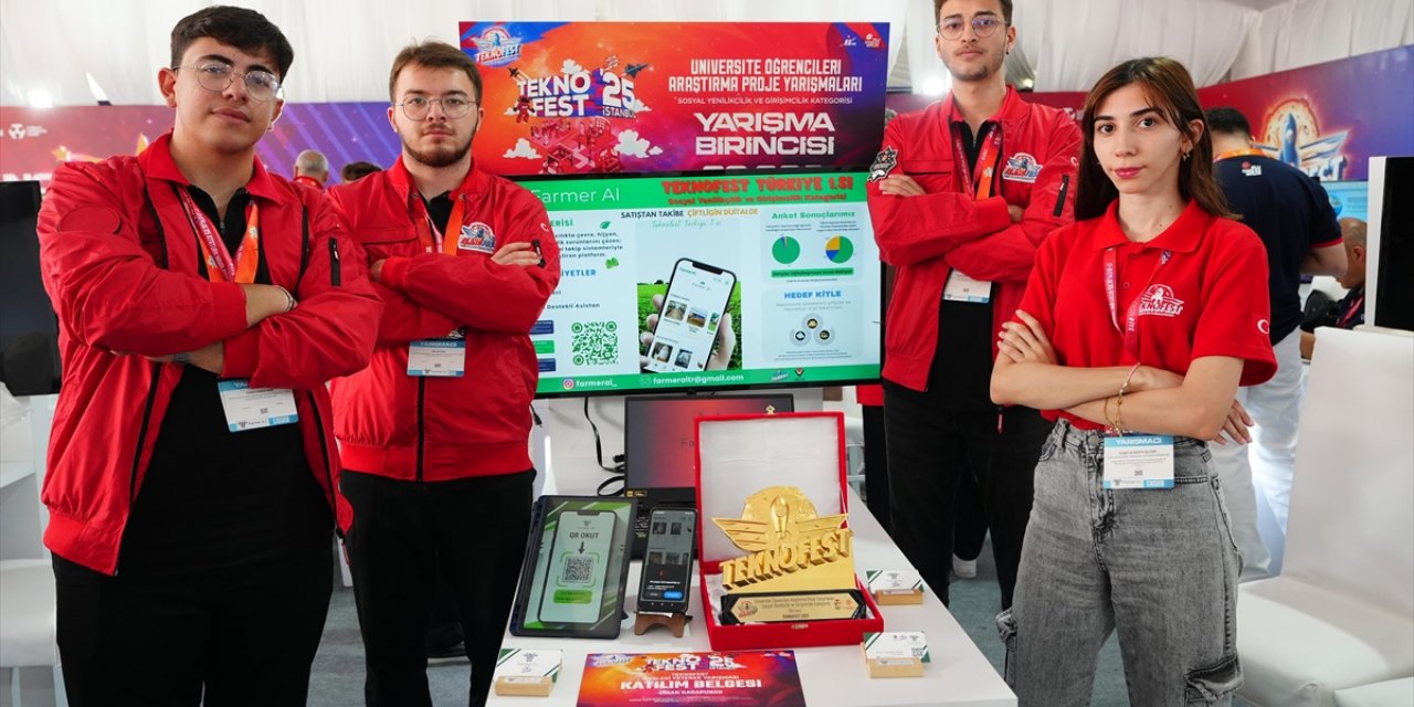 Tarım ve Hayvancılıkta Dijital Dönüşüm Hedefleyen "Farmer AL" Teknofest'te Birinci Oldu