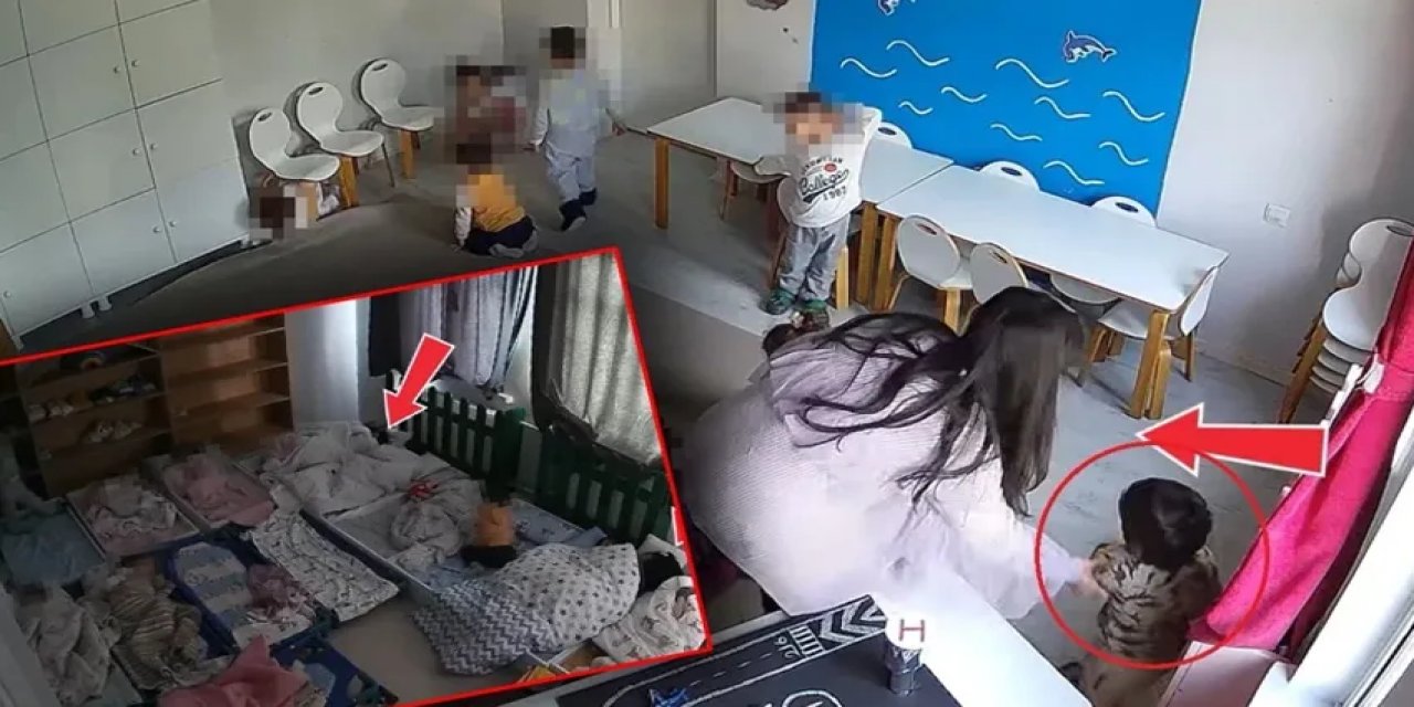 Kreşte Skandal Olay! Öğretmenler Çocuklara Şiddet Uyguladı