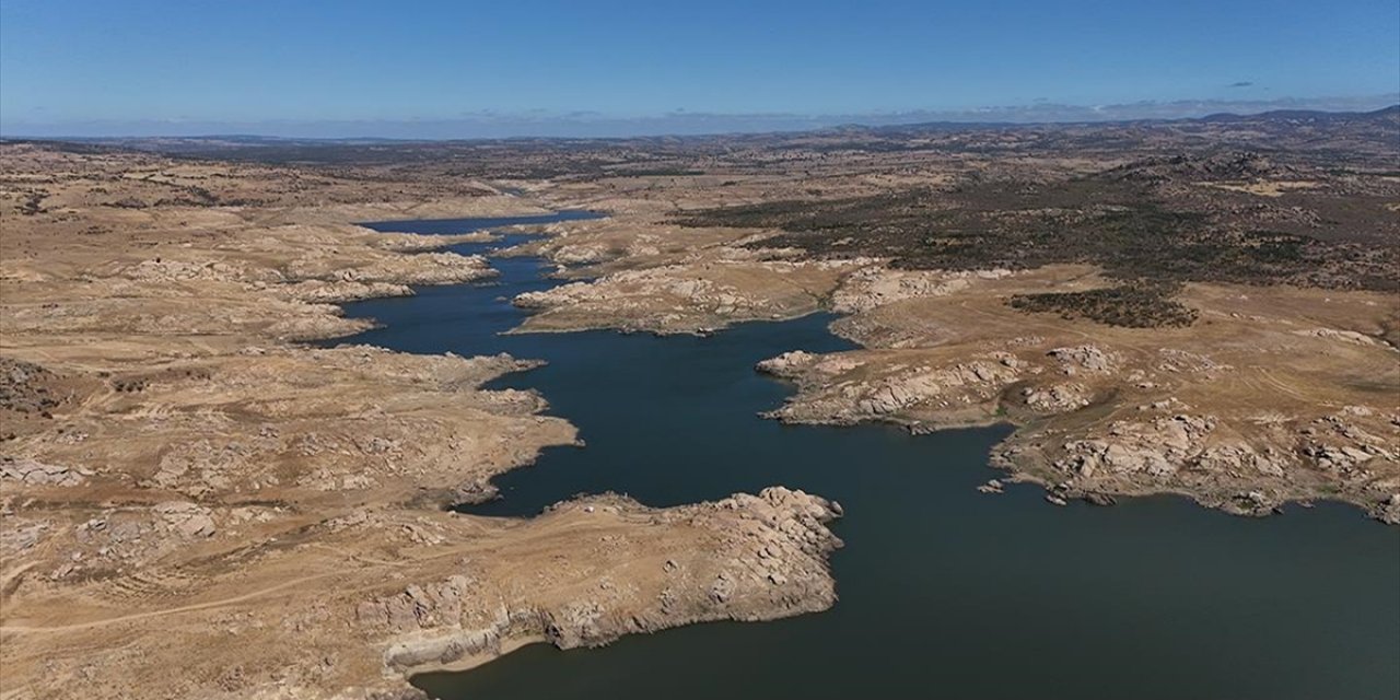 Kırklareli'nde Kayalıköy Barajı'nın Doluluk Oranı Yüzde 6'ya Düştü