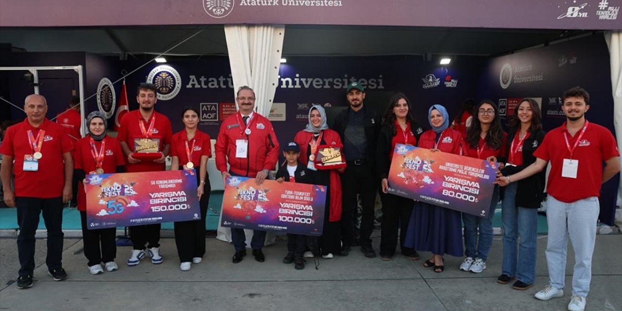Atatürk Üniversitesi Teknofest'te 11 Madalya Kazandı