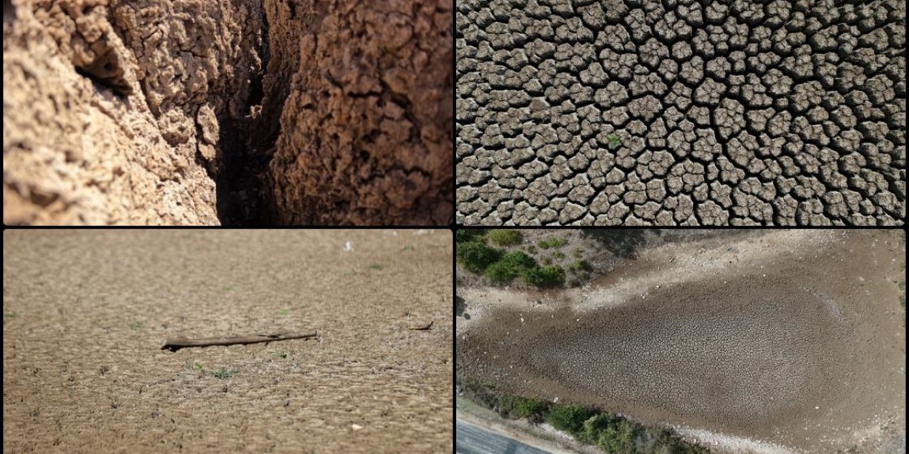 Kırklareli'nin Taşlık Göleti Kuraklık Nedeniyle Kurudu