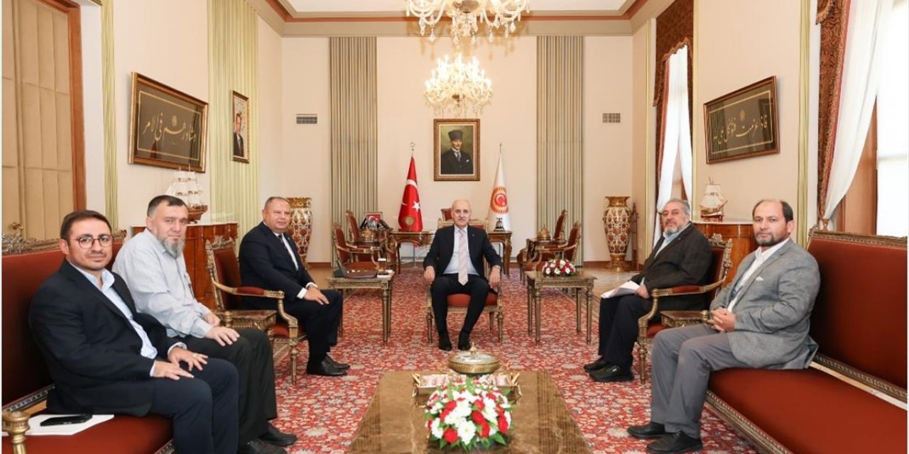 TBMM Başkanı Kurtulmuş'a Sivil Toplum Kuruluşlarından "Gazze" Mektubu