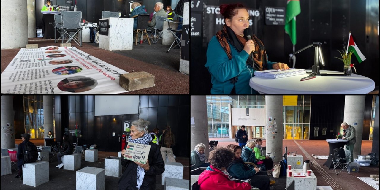Hollanda’da 50 Gün Boyunca Gece Gündüz, Gazze’de Hayatını Kaybedenlerin İsimleri Okundu