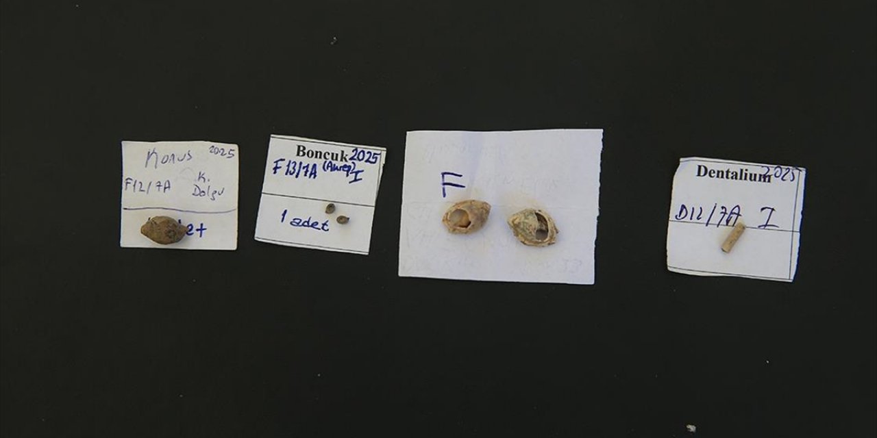 Direkli Mağarası'nda Epipaleolitik Dönem'e Ait Süs Boncukları Bulundu