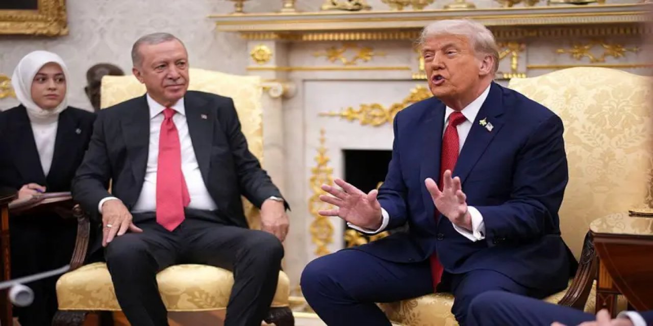 Erdoğan ve Trump Beyaz Saray'da: 'Toplantımız İyi Geçerse Yaptırımları Hemen Kaldırabiliriz'