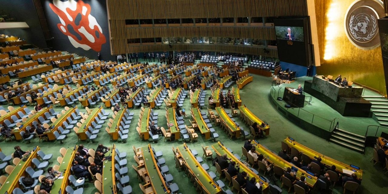 BM Genel Kurulu’nda Protesto Edilen Netanyahu Boş Salona Konuştu