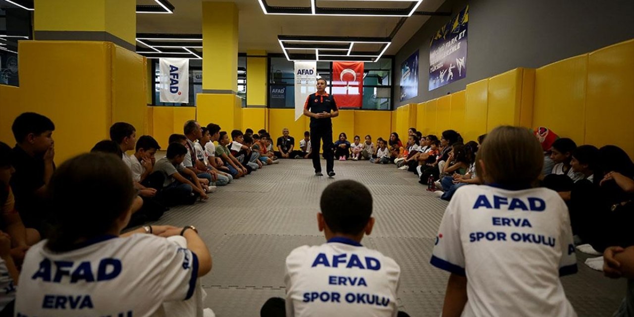 Çocuklara Sporla Afet Bilinci Aşılanıyor
