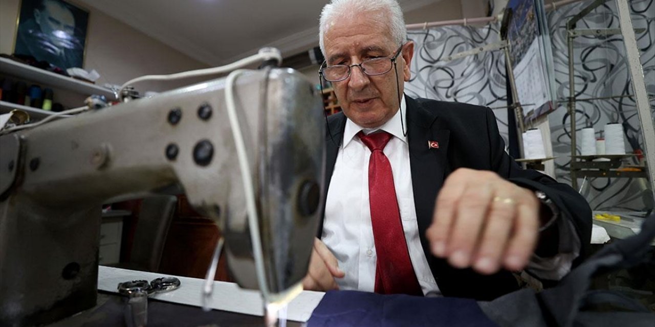 Kırklarelili Terzi Yarım Asırdan Fazladır Elinden İğne Ve İpliği Düşürmüyor