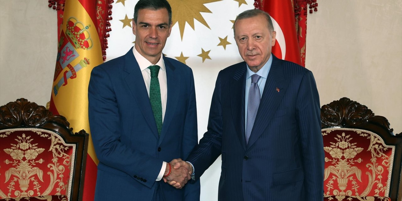 Cumhurbaşkanı Erdoğan, İspanya Başbakanı Sanchez'le Telefonda Görüştü