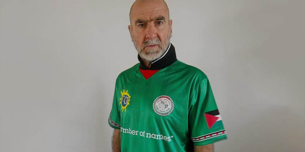 Eric Cantona'dan Filistin'e Destek Forması