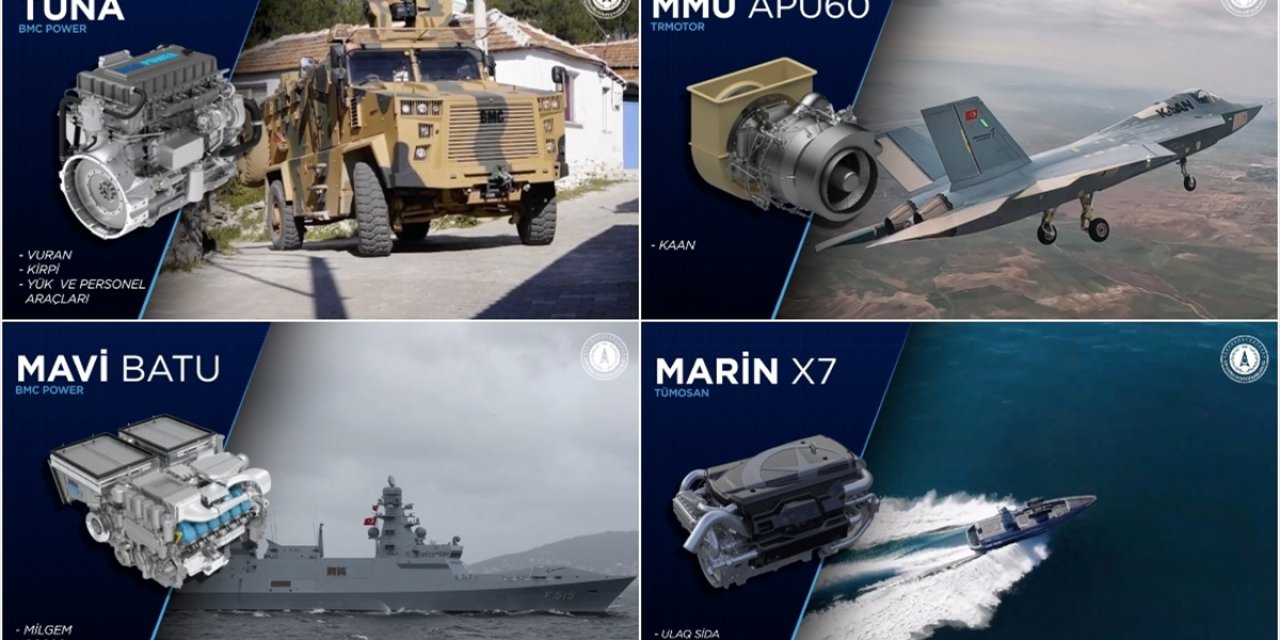 Karada, Havada, Denizde Yerli Askeri Motor Dönemi