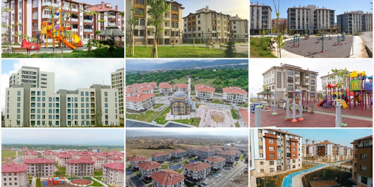 500 Bin Sosyal Konut Projesi İle 81 İlde Afet Riskine Karşı Güvenli ve Uygun Maliyetli Evler İnşa Edilecek