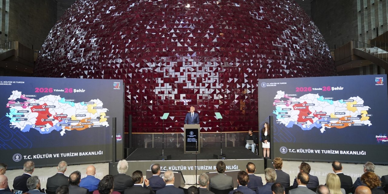 Kültür ve Turizm Bakanı Ersoy: Anadolu'nun Her Köşesine Ulaşan Bir Kültür Vizyonu İnşa Etmeye Çalışıyoruz