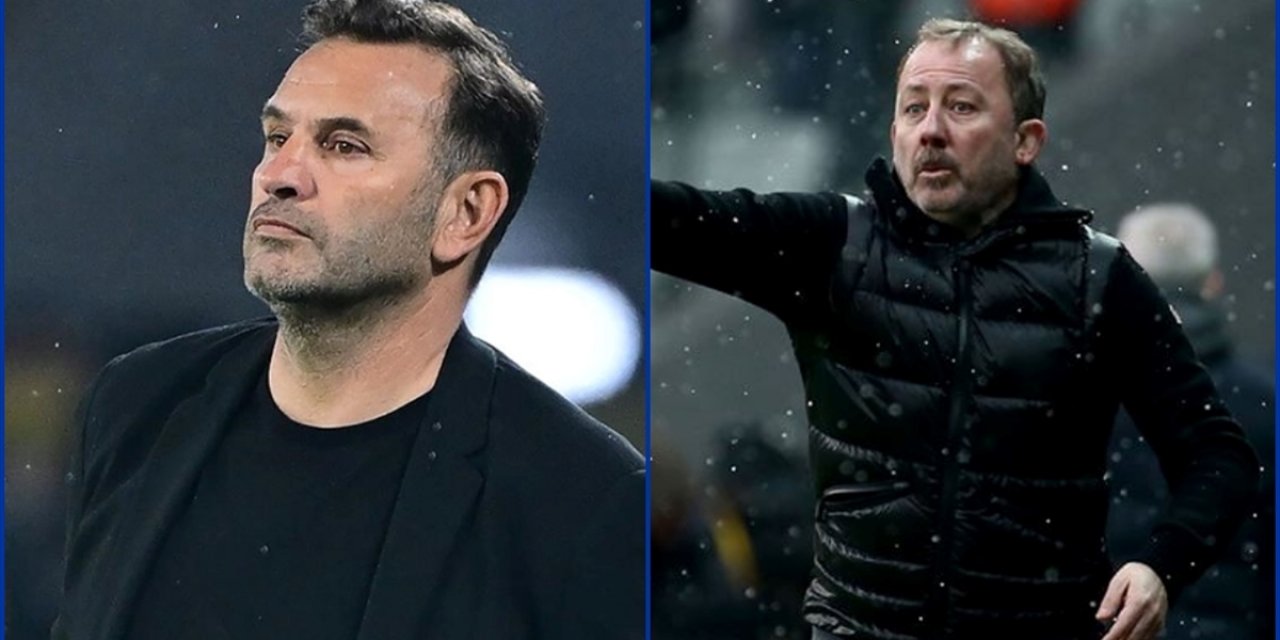 Okan Buruk ve Sergen Yalçın'ın Derbi Karnesi