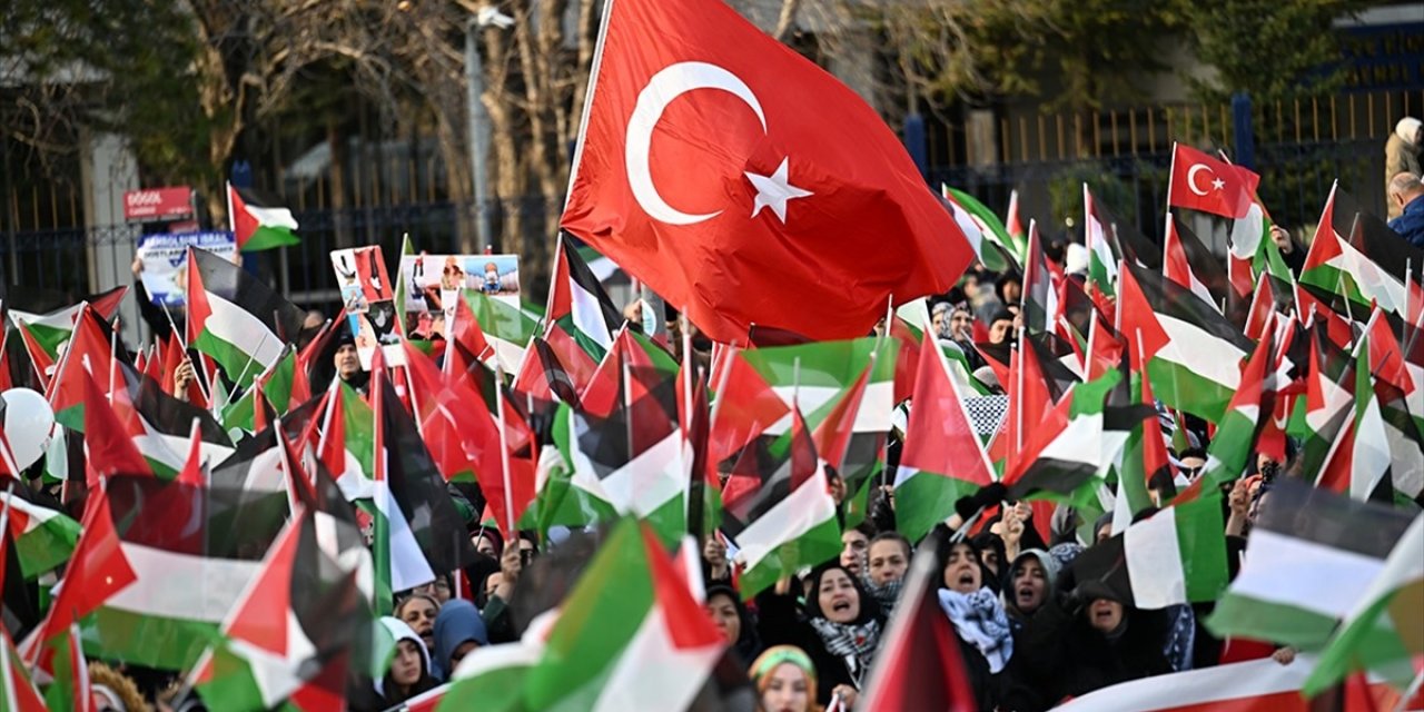 Ankara'da Yarın "Gazze Kararlılık Yürüyüşü" Düzenlenecek