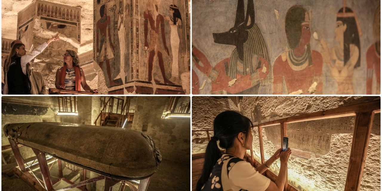 Mısır'da 226 Yıl Önce Keşfedilen Firavun Mezarı, 20 Yıllık Restorasyonun Ardından Bugün Yeniden Açılıyor