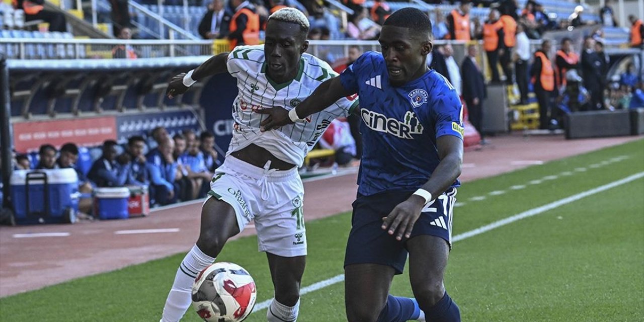 Kasımpaşa-Tümosan Konyaspor Maçı 1-1 Sona Erdi