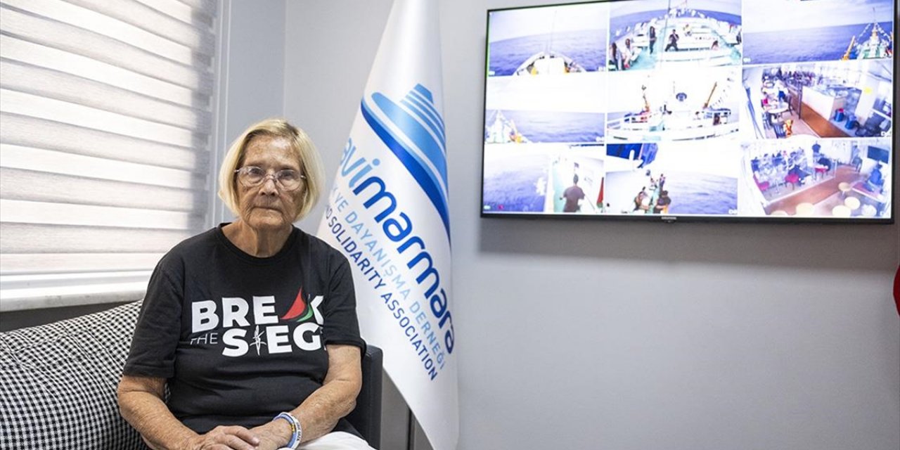 Özgürlük Filosu Koalisyonunun ABD'li Üyesi Wright: Gemiler, Filistin Özgürleşene Kadar Yoluna Devam Edecek