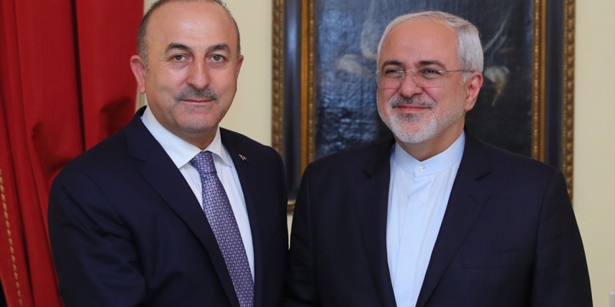 Dışişleri Bakanı Çavuşoğlu İran Dışişleri Bakanı Zarif'le Görüştü