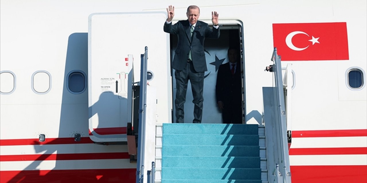 Cumhurbaşkanı Erdoğan Azerbaycan'da