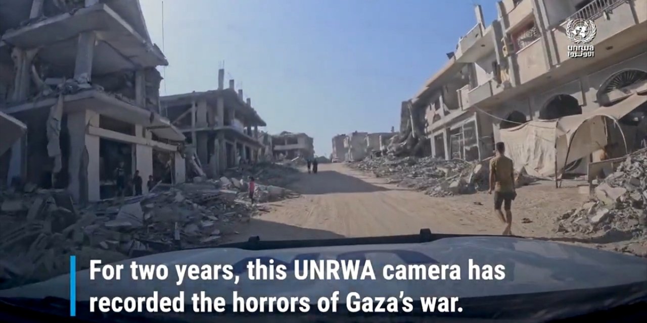 Unrwa, Gazze'de 2 Yıldır Devam Eden İnsani Kriz ve Yıkımın Görüntüsünü Paylaştı
