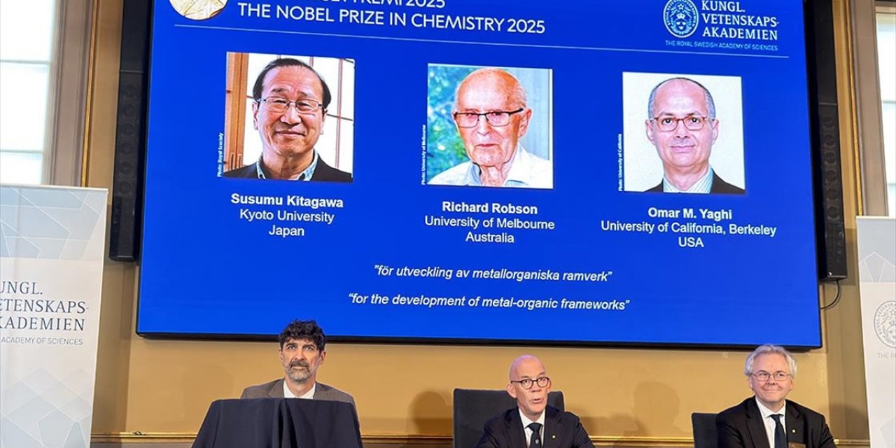 2025 Nobel Kimya Ödülü'nün Sahipleri Belli Oldu