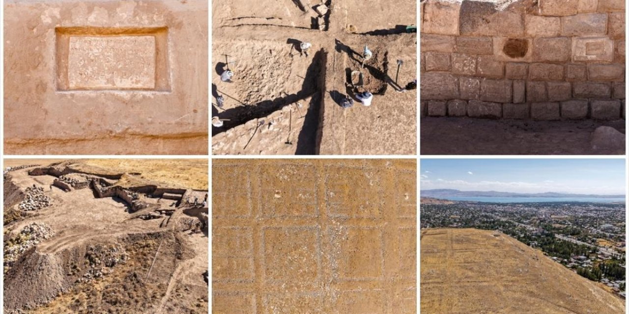 Van'da Antik Kent Kalıntısında Yeni Kitabeler Ortaya Çıkarıldı