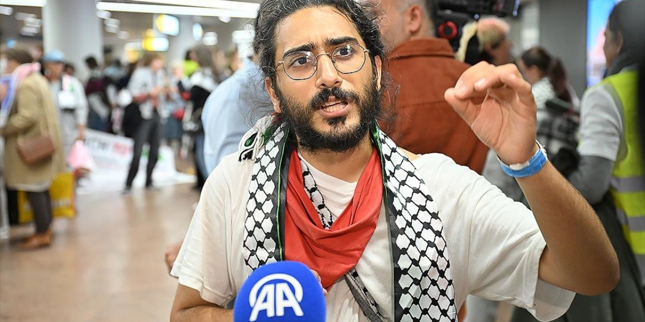 Sumud Filosu'nun Belçikalı Aktivisti Lari, İsrail'in Hukuksuz Müdahalesi Ve Muamelelerini Anlattı