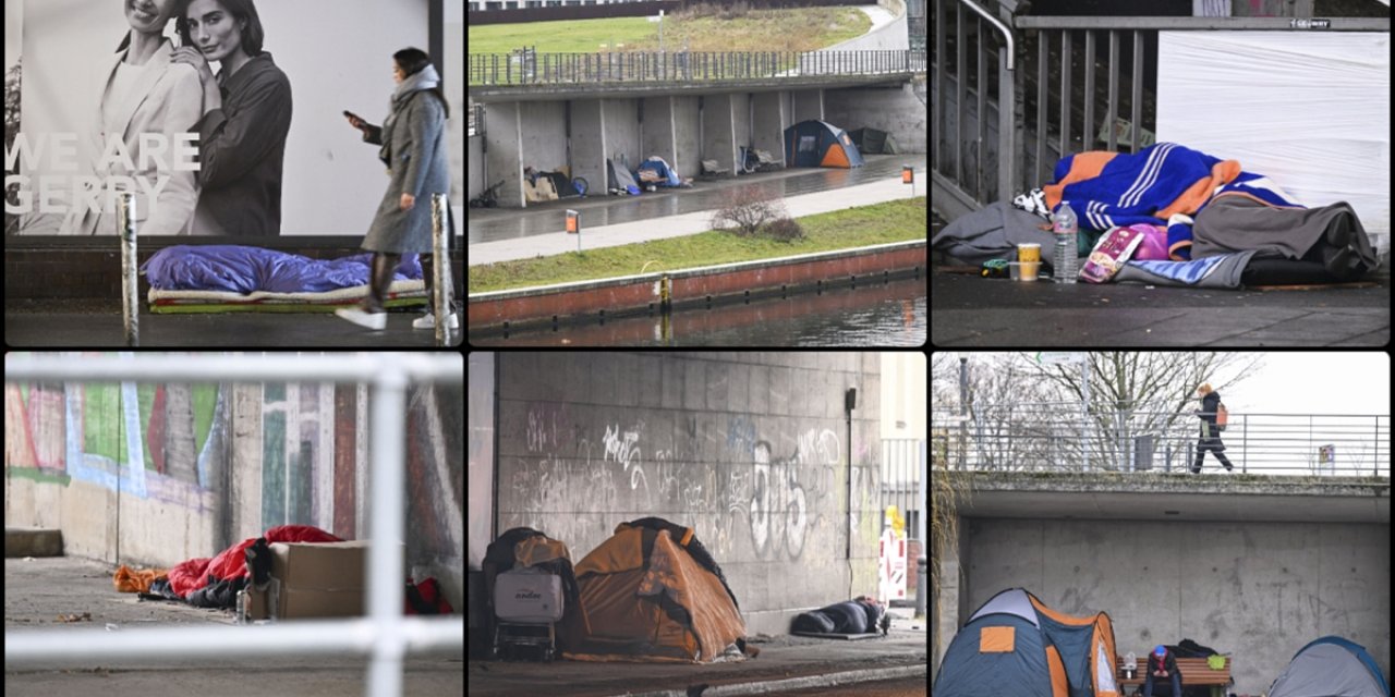Almanya'da Yaklaşık 50 Bin Evsiz Sokaklarda Yaşam Mücadelesi Veriyor
