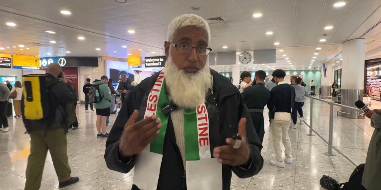 Sumud Filosu'ndaki İngiliz Aktivist Hussain, İsraillilerin İngiliz Diplomatlara Kötü Davrandığını Söyledi