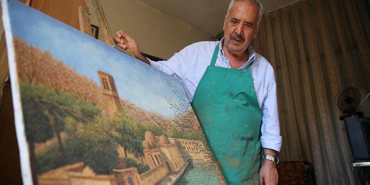 Çocuk Yaşta Eline Aldığı Fırçayı 65 Yıldır Bırakmıyor