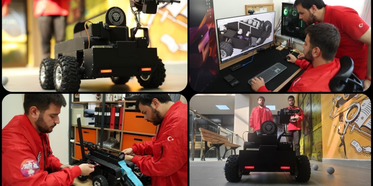 Ürettikleri Robotla Teknofest İkincisi Olan Öğrenciler, Yeni Yarışlarda Zirveyi Hedefliyor