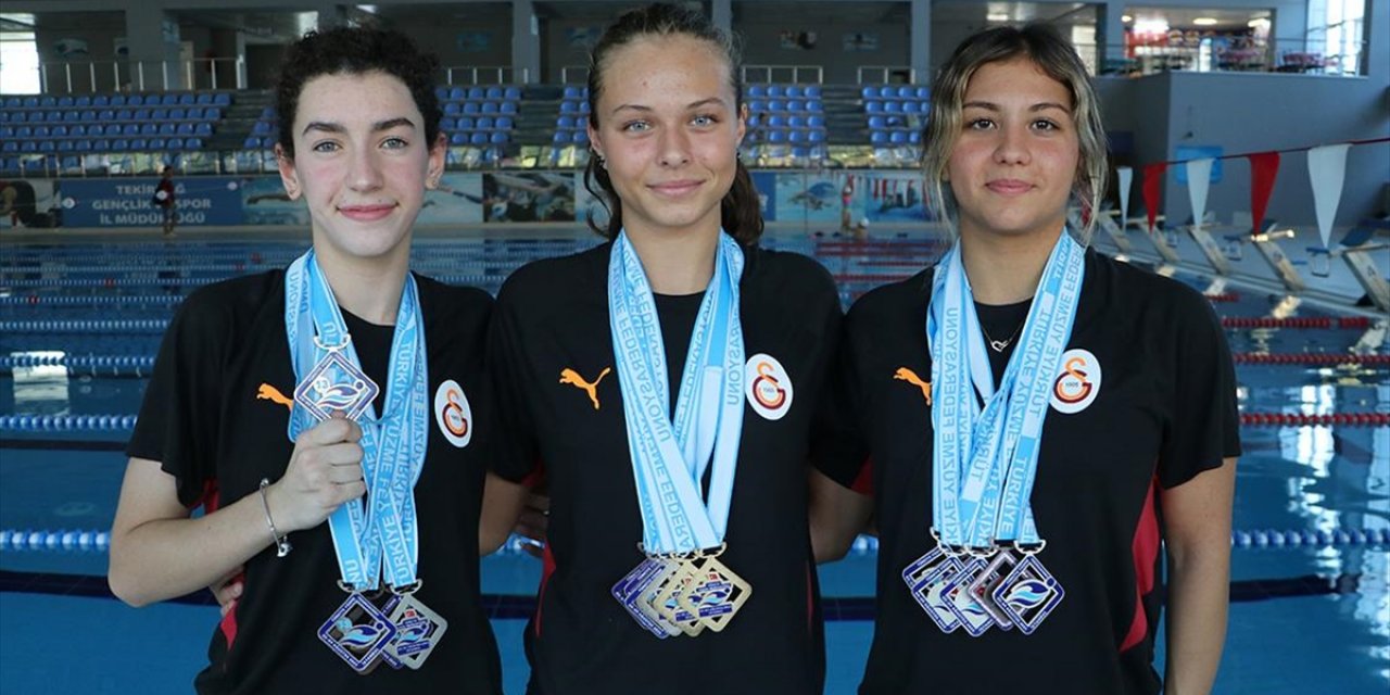 Türkiye Şampiyonu Tekirdağlı Genç Kızlar Milli Takım İçin Kulaç Atıyor