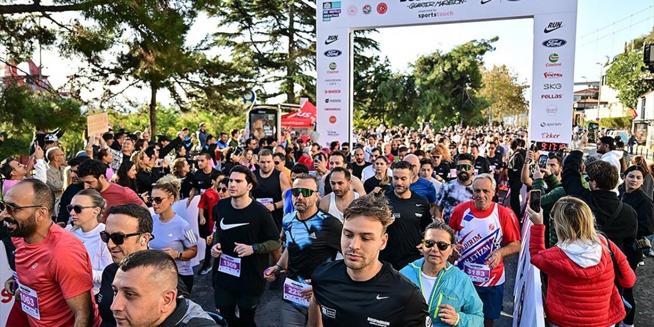 Bosphorun Quarter Marathon Koşu Etkinliği Yapıldı