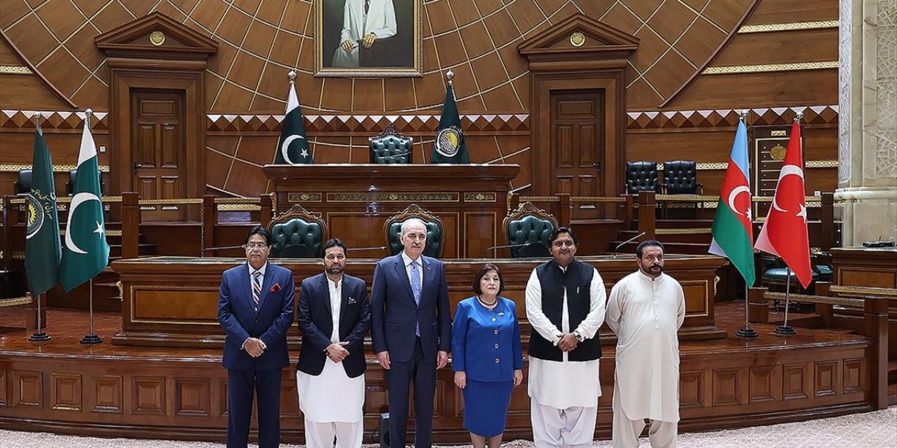 TBMM Başkanı Kurtulmuş, Pakistan'da Pencap Eyalet Meclisi'ni Ziyaret Etti