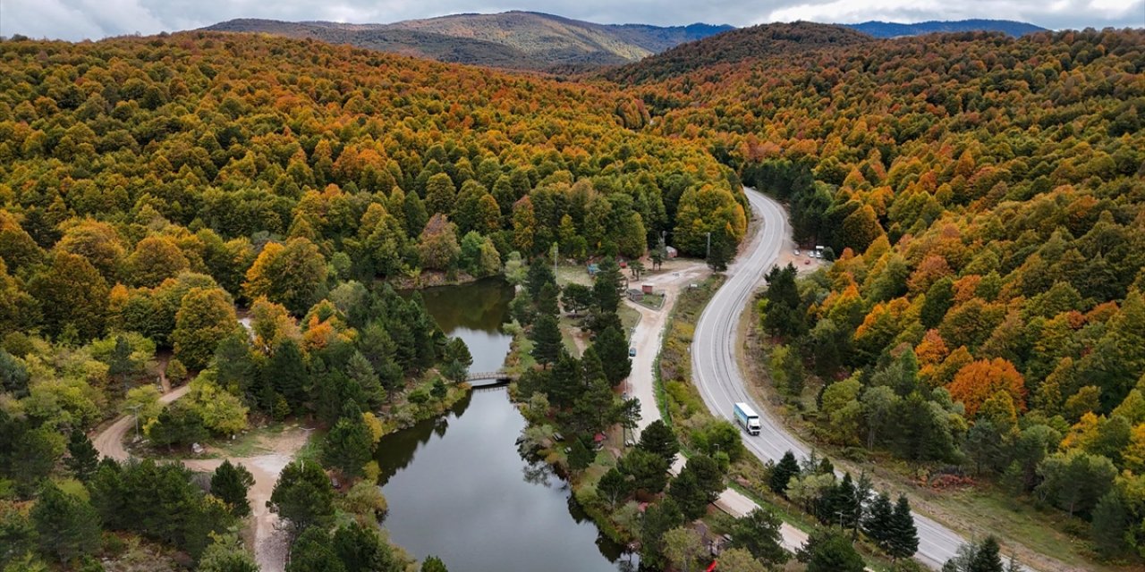 Domaniç Dağları Sonbaharın Renklerine Büründü