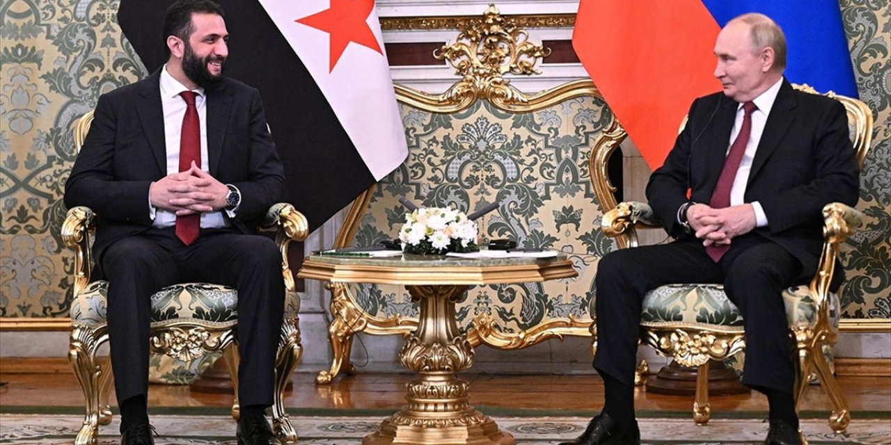 Rusya Devlet Başkanı Putin, Suriye Cumhurbaşkanı Şara İle Bir Araya Geldi