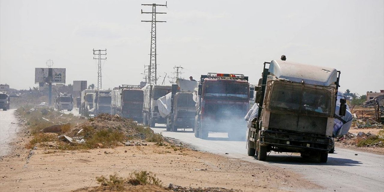 BM, Gazze'ye Giren Yardımlarda İsrail'in Verdiği Rakamlara Güvenmek Zorunda Olduklarını Bildirdi