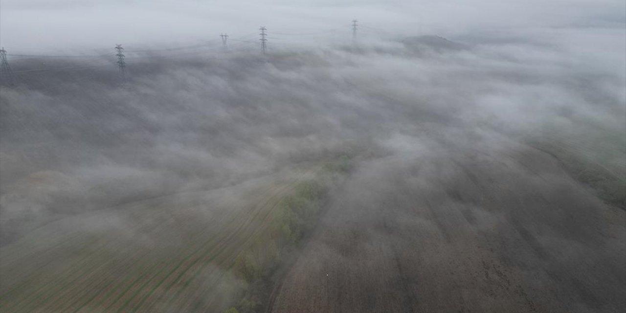 Tekirdağ'da Sis Etkili Oldu