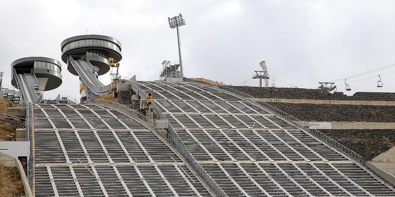 Türkiye'nin Tek Kayakla Atlama Kuleleri "Yeni Teknolojisiyle" Dünyanın Sayılı Merkezleri Arasına Girecek