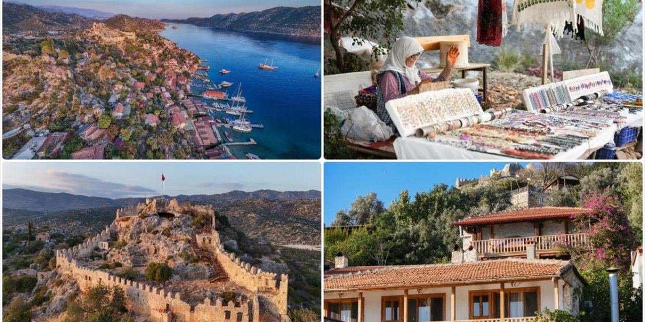 Kale Üçağız Köyü "En İyi Turizm Köyü 2025" Ödülüne Layık Görüldü