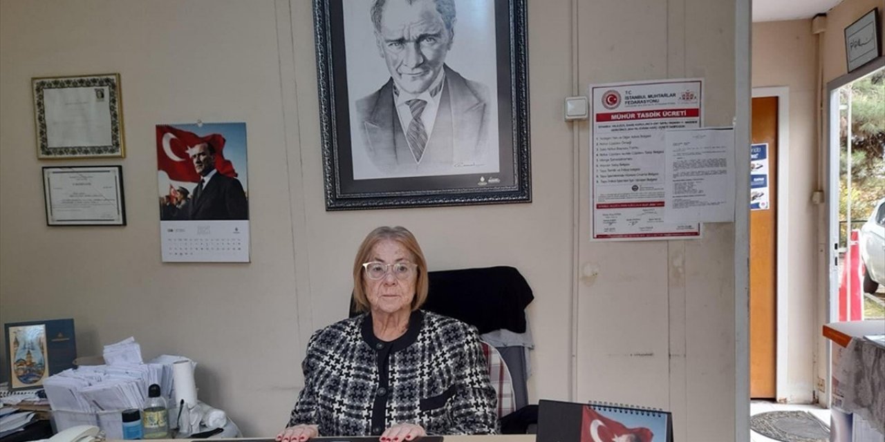 Bakırköy'ün Kadın Muhtarı, Mührü 41 Yıldır Kimseye Bırakmıyor