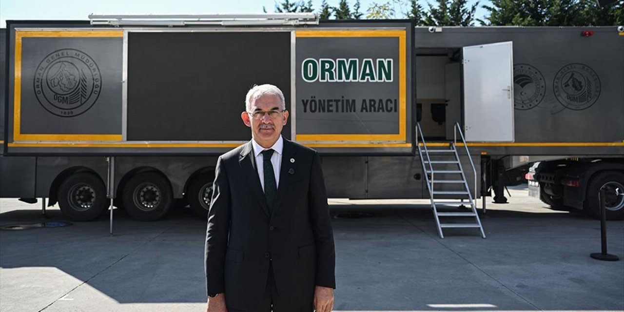 Mobil Yangın Yönetim Aracı Büyük Yangınlarda Koordinasyon Merkezi Olarak Kullanılıyor