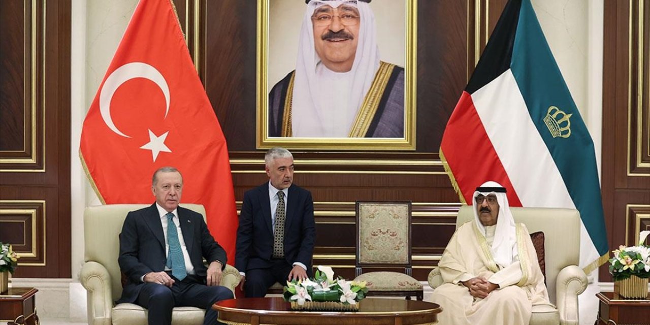 Cumhurbaşkanı Erdoğan, Kuveyt Emiri El Sabah İle Bir Görüşme Gerçekleştirdi