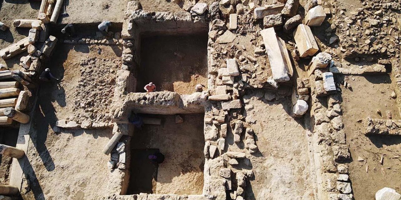 Hyllarima Antik Kenti'nde Agoradaki Dükkanlar Gün Yüzüne Çıkarıldı