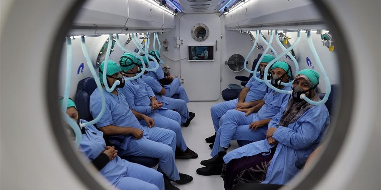 Sivas'taki "Hiperbarik Oksijen Tedavi Merkezi"nden 400 Hasta Faydalandı