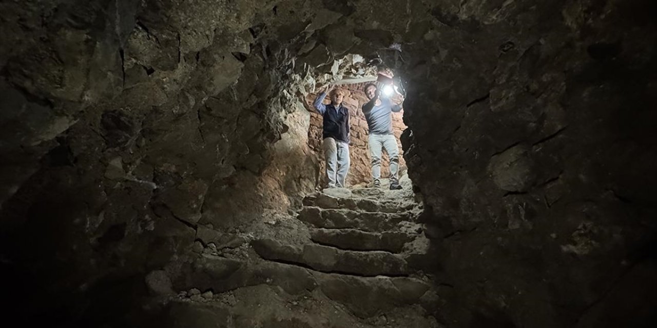 Harput Kalesi'nde Bulunan Roma Dönemine Ait Gizli Geçidin Restorasyonu Tamamlandı
